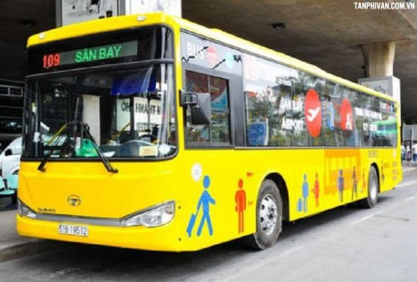 xe bus tại sân bay tân sơn nhất