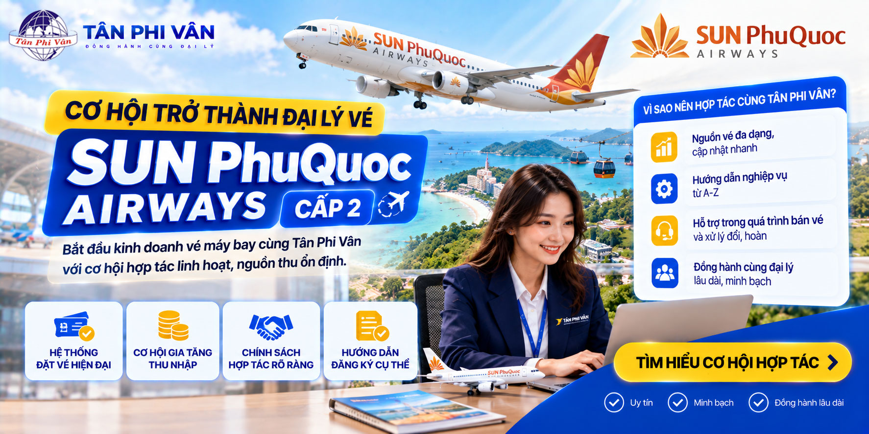 đăng ký đại lý Sun PhuQuoc Airways