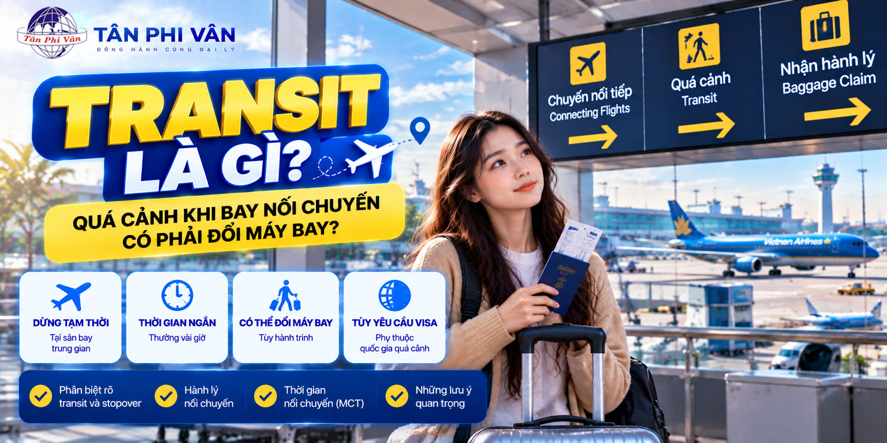 transit có phải đổi máy bay không
